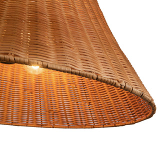 Ariette 22 in Natural Rattan Pendant
