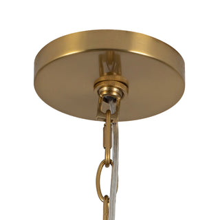 Ariette 22 in White Rattan Pendant
