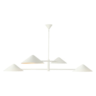 Ashford 58 in Antique White Chandelier