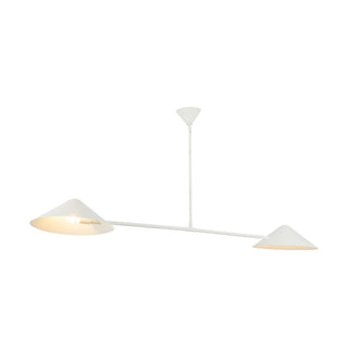 Ashford 58 in Antique White Linear Pendant