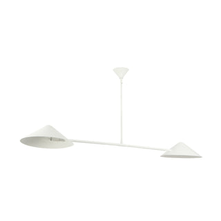 Ashford 58 in Antique White Linear Pendant