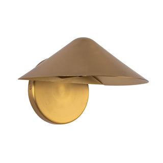 Ashford 9 in Brushed Gold Wall Sconce