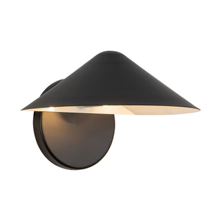 Ashford 9 in Matte Black Wall Sconce