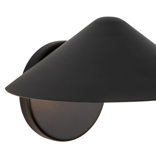 Ashford 9 in Matte Black Wall Sconce