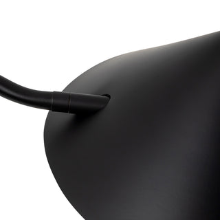 Ashford 19 in Matte Black Wall Sconce