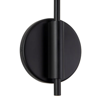 Ashford 19 in Matte Black Wall Sconce