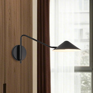 Ashford 19 in Matte Black Wall Sconce