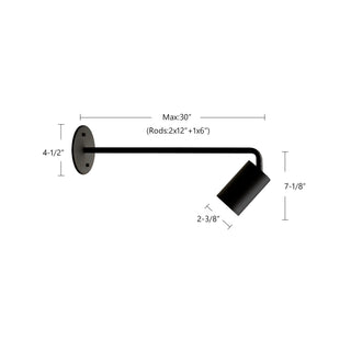 Barclay 3 in Wall/Ceiling Light
