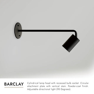 Barclay 3 in Wall/Ceiling Light