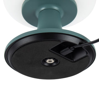 Bea 8 in Fresh Green Dimmable LED Table Lamp