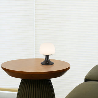 Bea 8 in Matte Black Dimmable LED Table Lamp