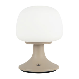 Bea 8 in Sand Dimmable LED Table Lamp