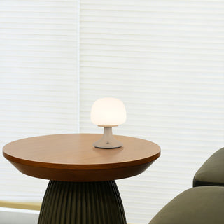 Bea 8 in Sand Dimmable LED Table Lamp
