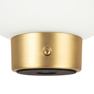 Boe 6 in Brushed Gold Dimmable LED Table Lamp