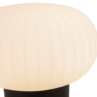 Boe 6 in Matte Black Dimmable LED Table Lamp