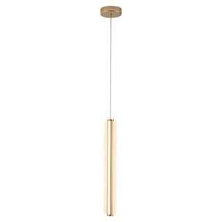 Brume 21 in Brushed Gold Dimmable LED Pendant