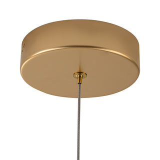 Brume 21 in Brushed Gold Dimmable LED Pendant
