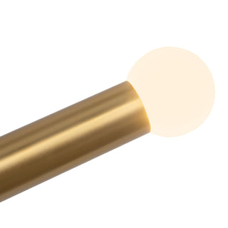Calla 52 in Brushed Gold Dimmable LED Chandelier