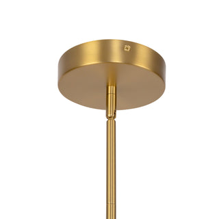 Calla 52 in Brushed Gold Dimmable LED Chandelier