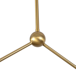 Calla 52 in Brushed Gold Dimmable LED Linear Pendant