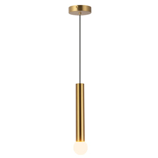 Calla 16 in Brushed Gold Dimmable LED Pendant