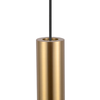 Calla 16 in Brushed Gold Dimmable LED Pendant