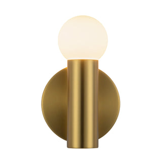 Calla 8 in Brushed Gold Dimmable LED Wall Sconce
