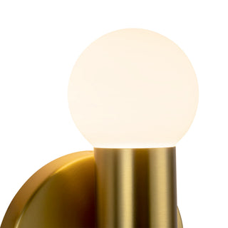Calla 8 in Brushed Gold Dimmable LED Wall Sconce