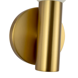 Calla 8 in Brushed Gold Dimmable LED Wall Sconce