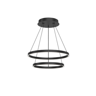 Cerchio 24 in 2 Layer Chandelier
