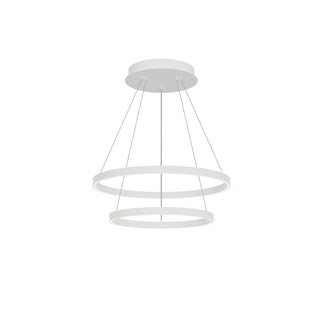 Cerchio 24 in 2 Layer Chandelier