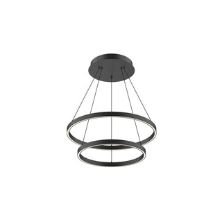 Cerchio 24 in 2 Layer Up/Down Chandelier