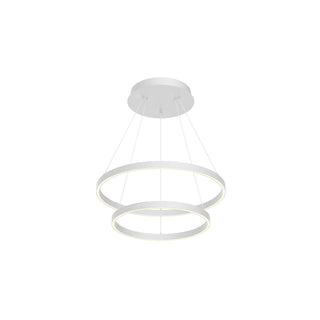 Cerchio 24 in 2 Layer Up/Down Chandelier
