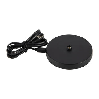 Cessa 8 in Brushed Gold Dimmable LED Exterior Portable Lamp