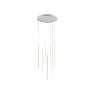 Chute 8 Head Multi Pendant