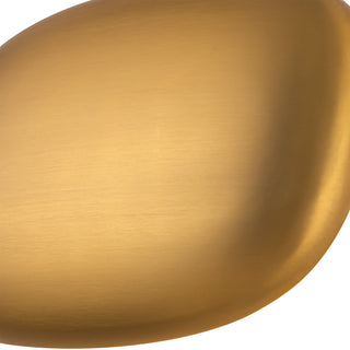 Clipse 9 in Brushed Gold Dimmable LED Wall Sconce