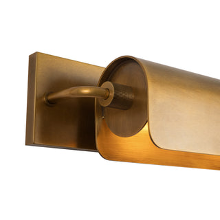 Darby 23 in Vintage Brass Wall/Picture Light