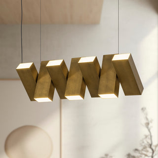 Domino 35 in Linear Pendant