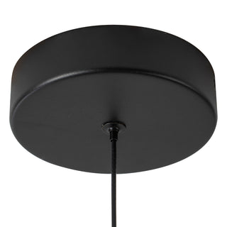 Echo 6 in Black Dimmable LED Pendant