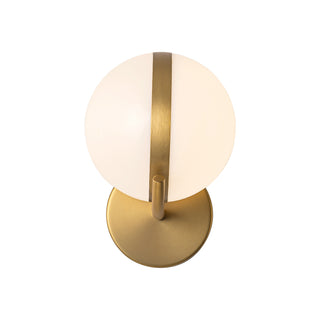Echo 10 in Brushed Gold Dimmable LED Wall Sconce