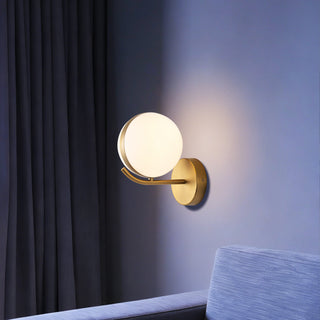 Echo 10 in Brushed Gold Dimmable LED Wall Sconce