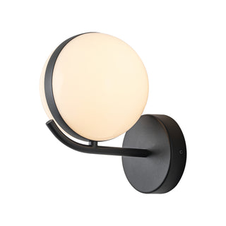 Echo 10 in Black Dimmable LED Wall Sconce