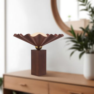 Furrow 16 in Table Lamp