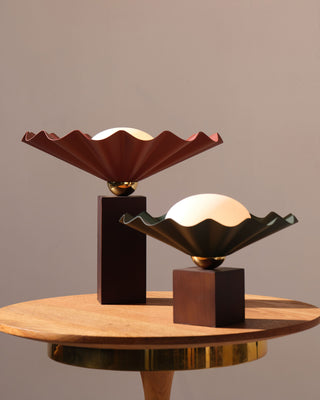 Furrow 16 in Table Lamp