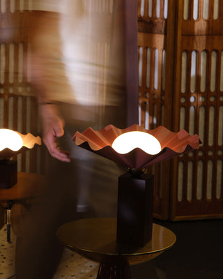 Furrow 16 in Table Lamp