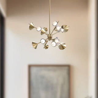 Geode 25 in Chandelier