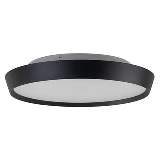 Hale 20 in Black Dimmable LED Flush Mount