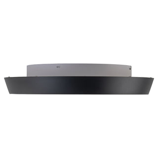Hale 20 in Black Dimmable LED Flush Mount