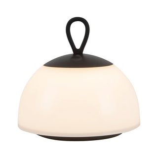 Idra 6 in Matte Black Dimmable LED Exterior Portable Lamp