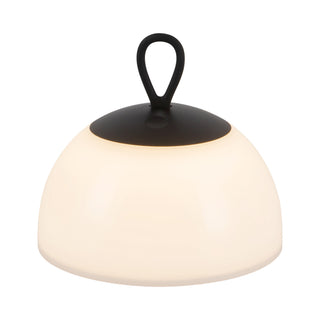 Idra 6 in Matte Black Dimmable LED Exterior Portable Lamp